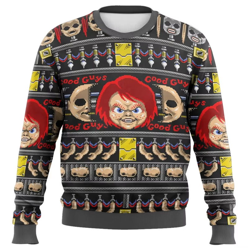 Fashion Chucky Graphic Ugly Ch - огляд і ціна 3D Printing Xmas