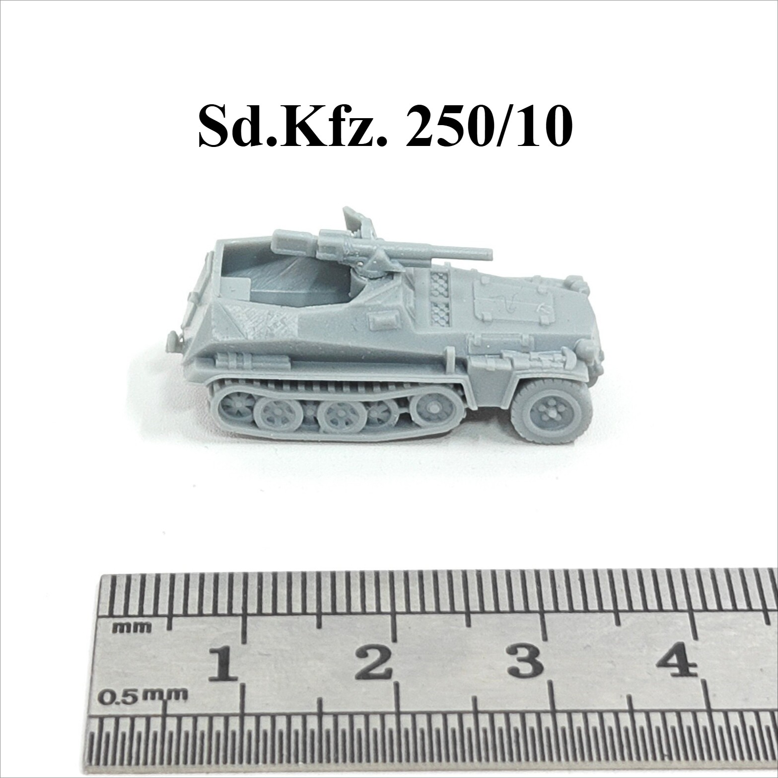 WWII German Sd.Kfz. 250/10 Hal - огляд і ціна 3D Printing Liquid