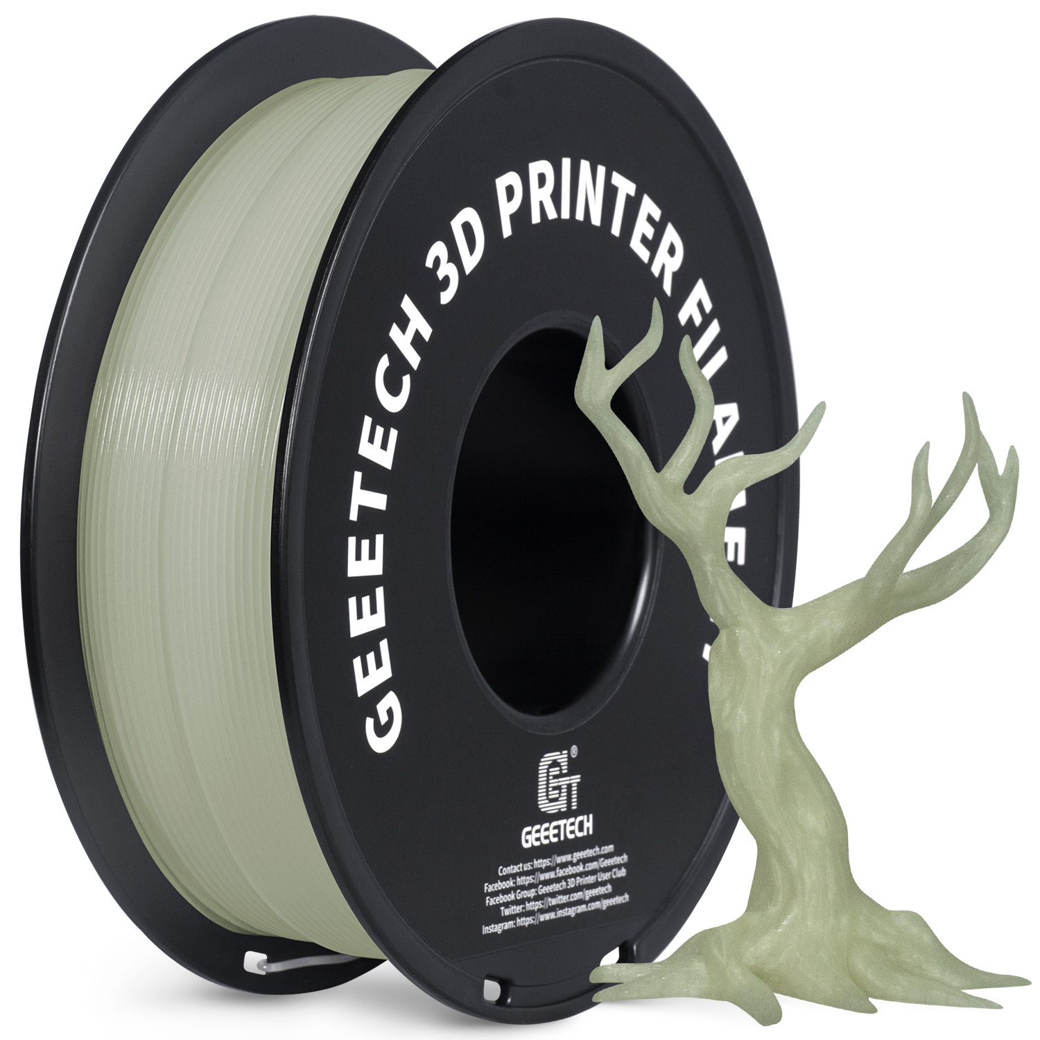 GEEETECH Luminous PLA Filament - огляд і ціна 3D Printing Fdm