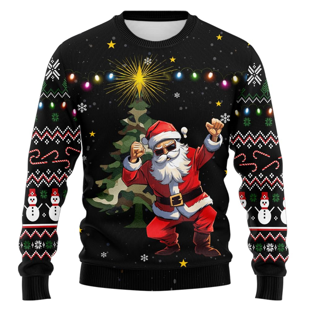 2026 Camo Santa Claus Graphic  - огляд і ціна 3D Printing Xmas