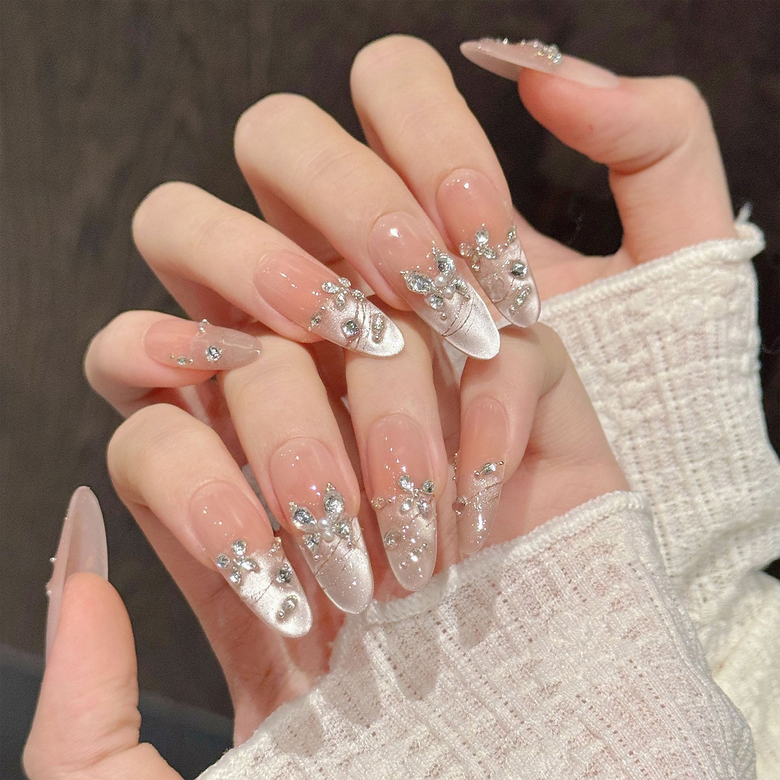 10pcs Handmade Press On Nails  - огляд і ціна 3D Printing Nails