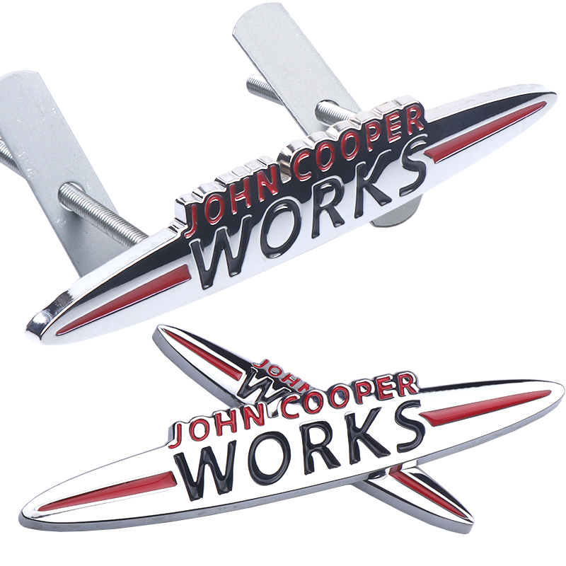 1pc 3D Metal Badge JOHN COOPER - огляд і ціна 3D Printing Car