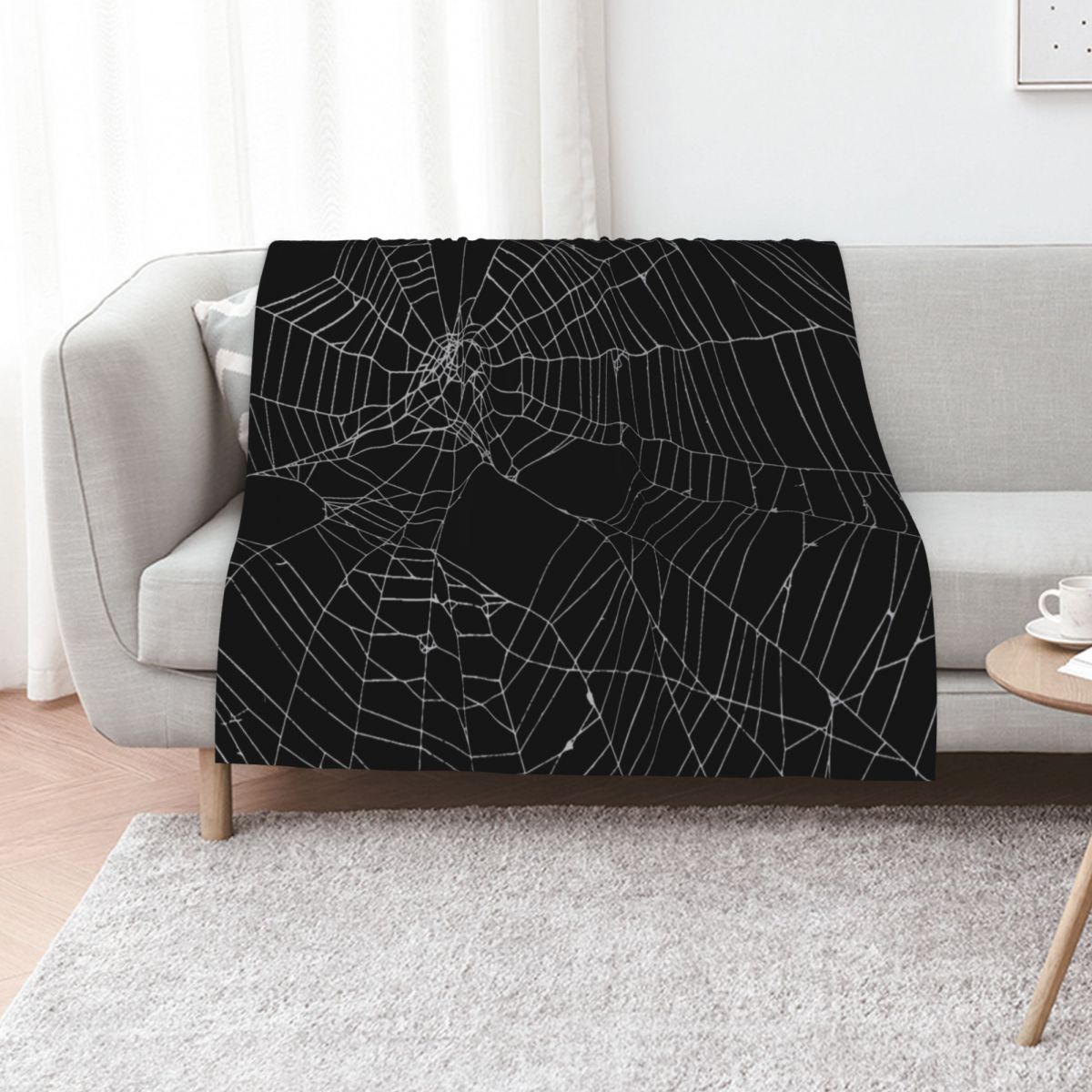 SpiderWeb Web Throw Blanket So - огляд і ціна 3D Printing Web