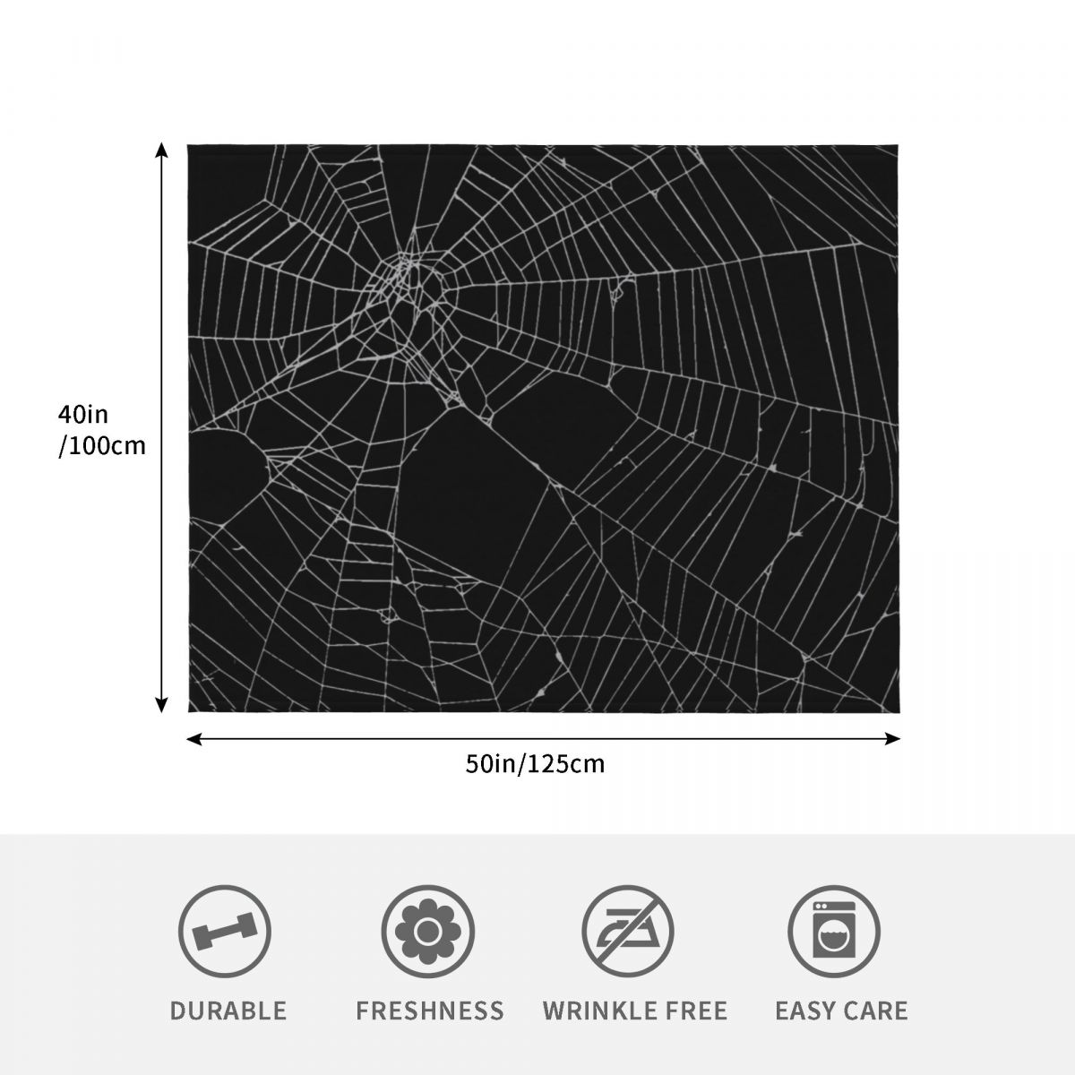 SpiderWeb Web Throw Blanket So - огляд і ціна 3D Printing Web